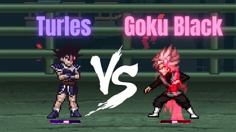 Turles Vs Goku Black Youtube