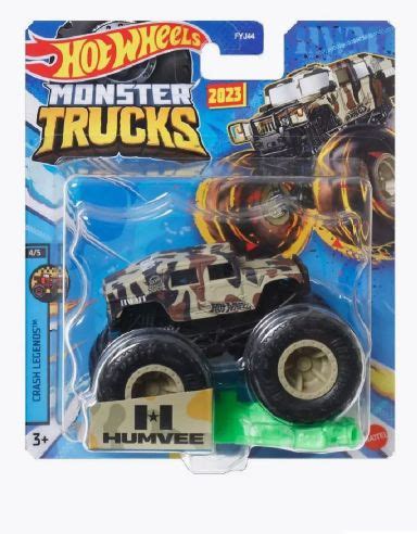 Машинка Hot Wheels Monster Trucks Humvee Монстр трак Хот Вилс HKM купить с доставкой по