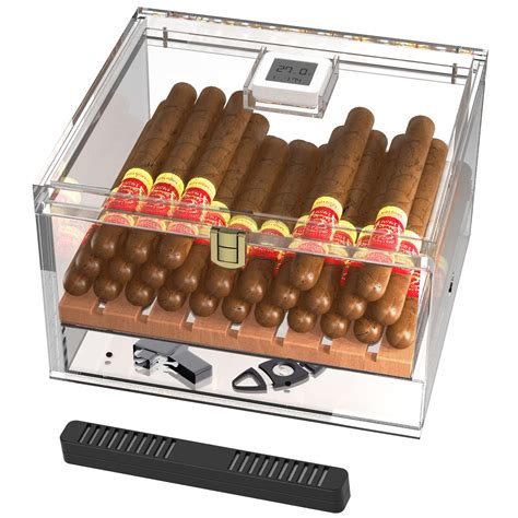 Buy Wiaee Humidor Cigar Box Acrylic Humidor Cigar Humidors With