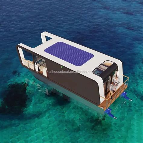 Aluminum Houseboat Pontoons Floating House Houseboat Leisure Houseboat