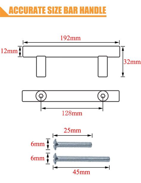 Quincaillerie PinLin Lot De 5 Poignee De Meuble Cuisine 160mm Entraxe