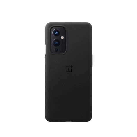 OnePlus 9R Sandstone Bumper Case Black Gadgetoo Bd