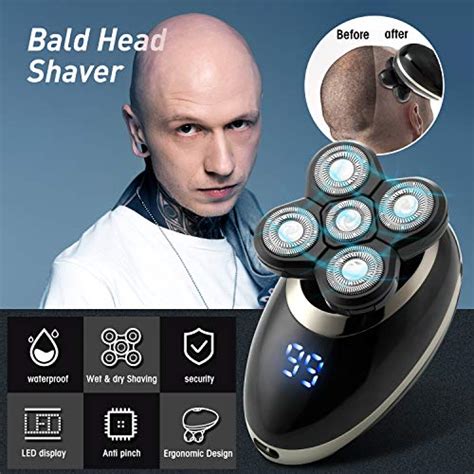 Electric Shaver For Men Grooming Kit GOOLEEN 5 In 1 Electric Razor