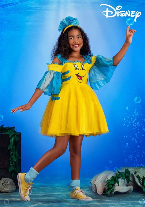 Kid's Disney The Little Mermaid Flounder Dress - $39.99 - $49.99