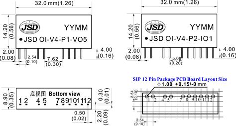 JSD OI series analog DC voltage(current)signal isolation amplifier ...
