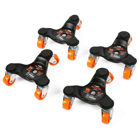 Wen In Lbs Capacity Furniture Moving Tri Dolly Set Pack