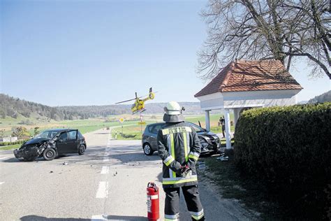 Zwei Verletzte Nach Unfall In Mauern