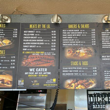 DICKEY S BARBECUE PIT Mesquite Menu Prices Restaurant Reviews