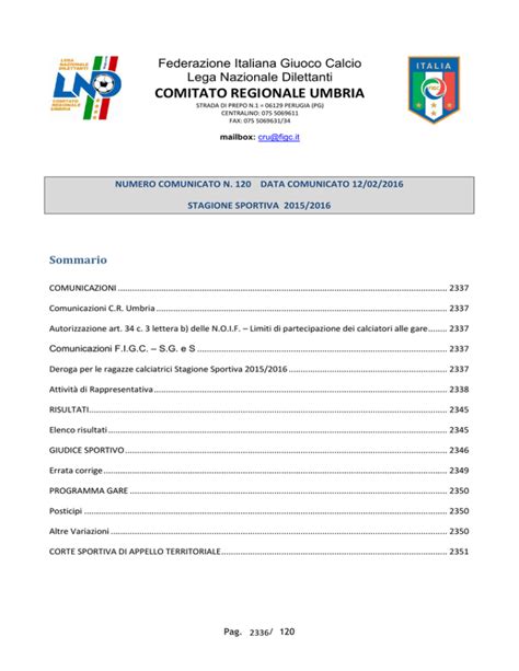 Gare Del Campionato Allievi Regionali A Figc Cru