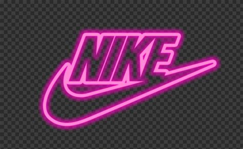 Pink Nike Logo