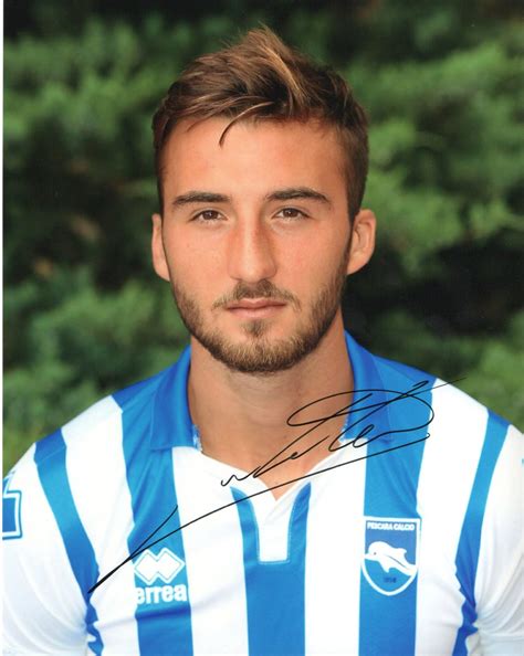 Bryan Cristante – Signed Photo – Soccer (Delfino Pescara 1936