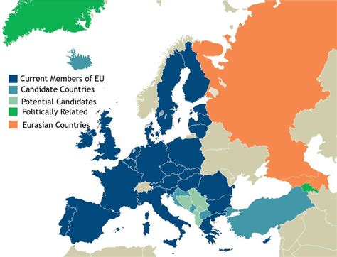 Political Map of Europe | Map of Europe | Europe Map