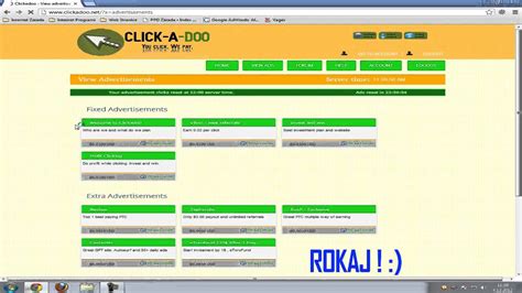 Click A Doo Internet Zarada Klikajući Reklame 2012 HD YouTube