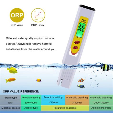 Yieryi Stylo Portatif ORP Instrument Aquarium Test Grandado