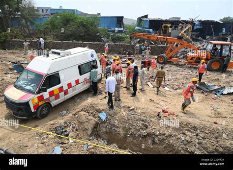 Gurugram India June 22 Members Of Haryana State Disaster Response Force Sdrf Firefighters