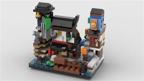 LEGO MOC Mini Modular 70657 Ninjago City Docks by christromans | Rebrickable - Build with LEGO