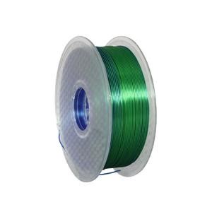 Filamento PLA Ultra Silk Verde E Azul Bicolor 3D Lab 1 75mm 1kg