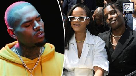 Chris Brown Jealous As Rihanna Flirts With A Ap Rocky Video Dailymotion