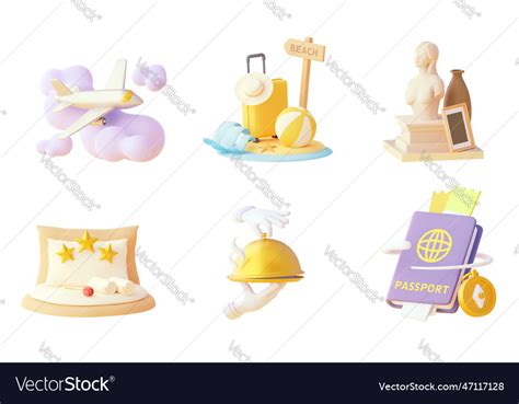 Travel icon set Royalty Free Vector Image - VectorStock