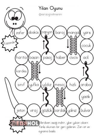 Yılan Oyunu Eduhol Etkinlik İndir Oyun Oyna Test Çöz Video İzle