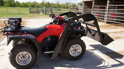 Front End Loader For An Atv