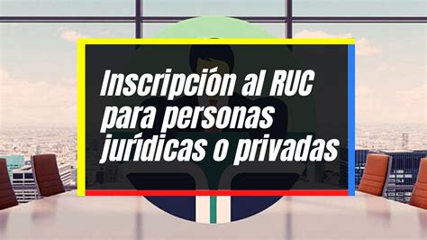 Inscripción al RUC para personas jurídicas en Ecuador