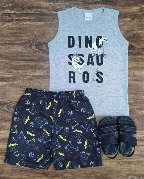 Conjunto Dinossauros Infantil