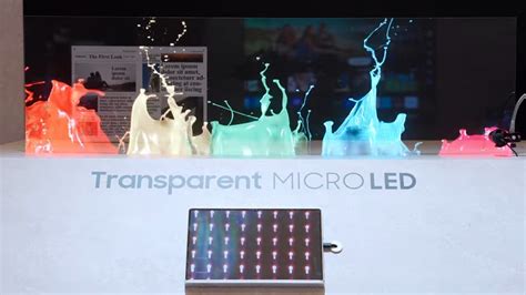 Revolutionizing Viewing Experience Samsung S Transparent MicroLED