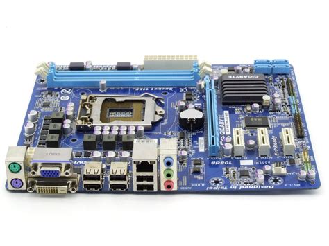 Gigabyte GA-H61M-D2-B3 Intel H61 Socket Sockel 1155 DDR3 DVI PCIe x16 ...