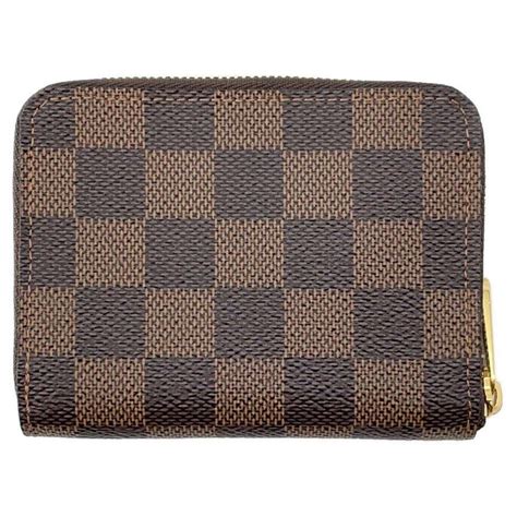 Louis Vuitton Zippy Coin Purse Damier Ebene Canvas Brown N Ebay