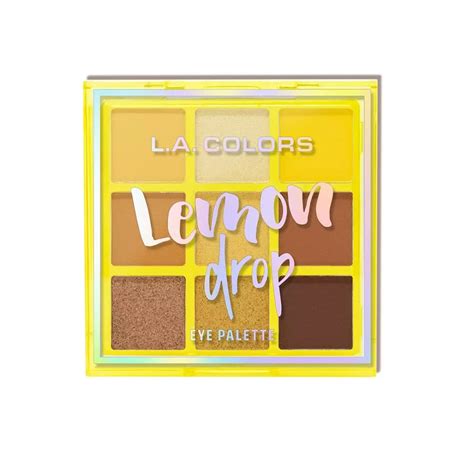 LA Colors Fruity Fun 9 Colors Eyeshadow Lemon Drop Eshaistic Pk