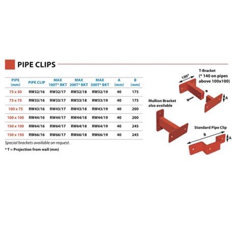 Aluminium Square Swaged Extended Fixing Bracket