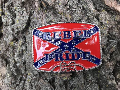 Rebel Pride Belt Buckle Rebel Nation