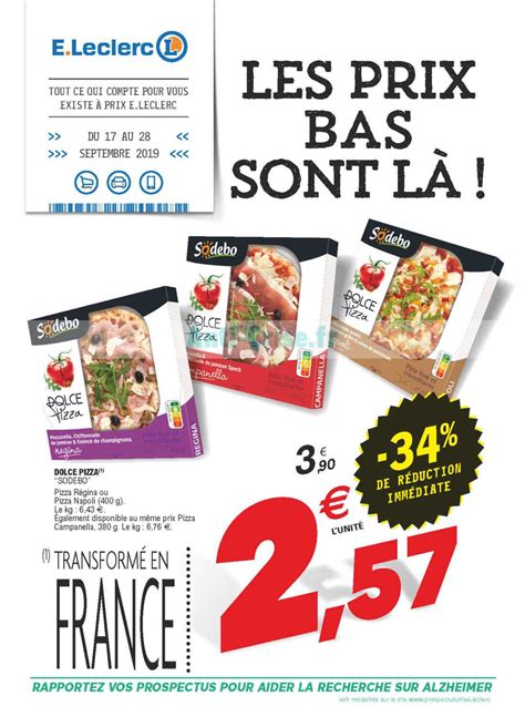 Anti Crise Fr Catalogue Leclerc Du 17 Au 28 Septembre 2019 Pointe