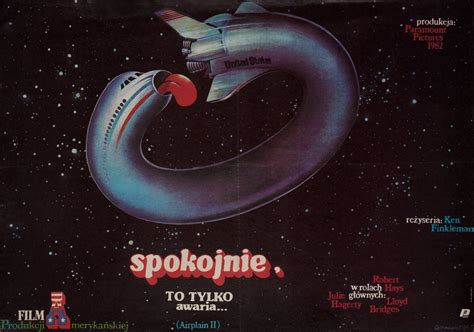 Airplane II: The Sequel Original 1984 Polish B1 Movie Poster ...