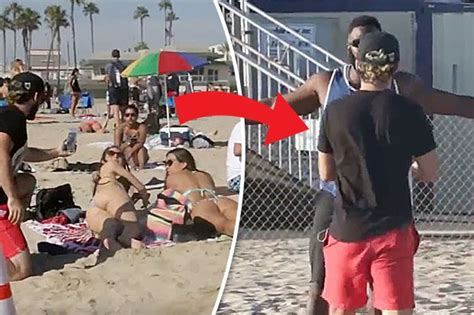 Man Almost Ko D By Total Stranger For Perving On Bikini Babes At Beach Daily Star Scoopnest