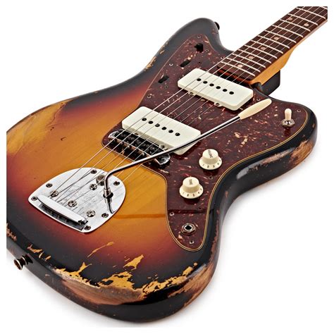 Disc Fender Custom Shop Heavy Relic Jazzmaster Tone Sunburst