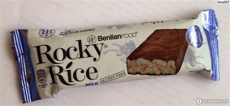 Батончик Benlian Food Rocky Rice Milk - «Рисовый батончик из Ашана ...