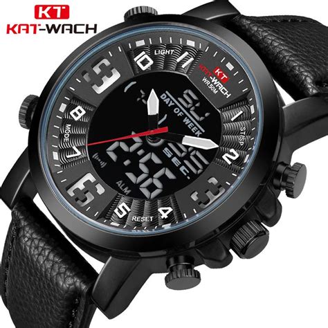 KAT WATCH LED Digital Rel Gios Masculinos Rel Gio Militar Do Ex Rcito