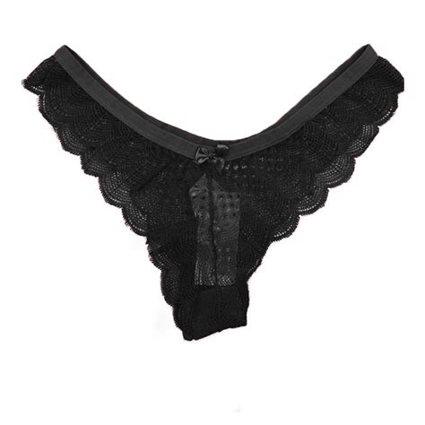 Calcinha Fio Dental de Renda E Laço Lingerie Carrie Lust of Love Sex Shop Online