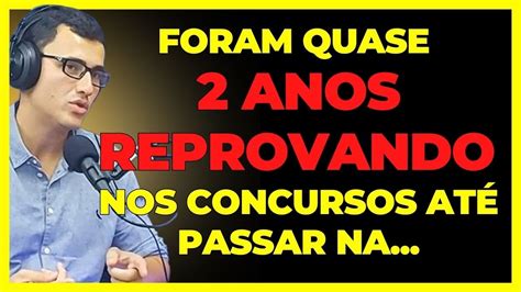 Após Muita Insistência de Estudos Ele Conseguiu Passar no Concurso