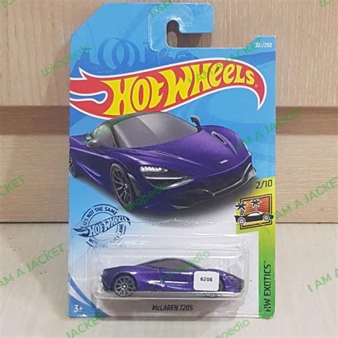 Jual Hot Wheels Mclaren S Hotwheels Ungu Violet Els Shopee Indonesia