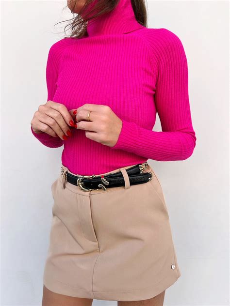 Shorts Saia Feminino Nude Cora Mni Moni Mini Moni Loja Virtual