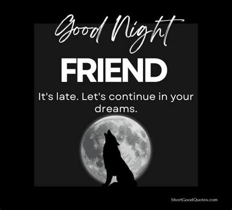 Funny Good Night Messages for Friends in English - ShortGoodQuotes