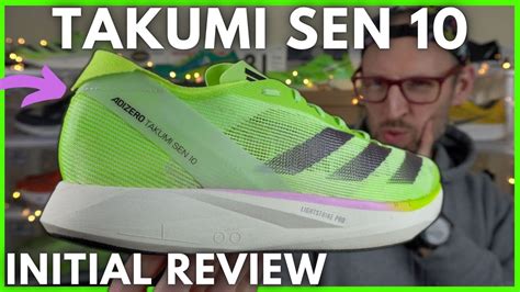 Adidas Adizero Takumi Sen Initial Review Fast Light Exciting