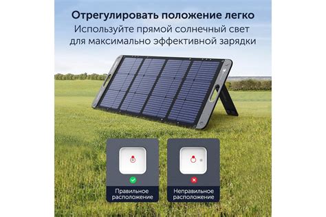 Портативная солнечная панель Ugreen sc100 (15113) solar panel 100вт ...