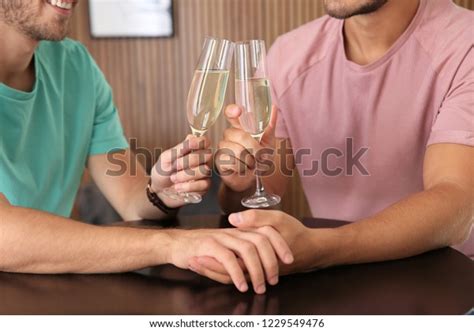 Gay Couple Champagne Stock Photos And Pictures Images