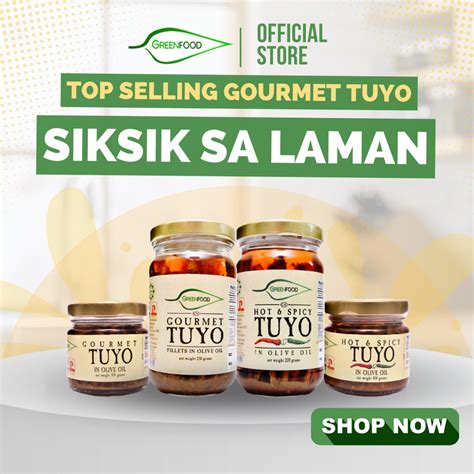 Gourmet Tuyo In Olive Oil Shopee Philippines