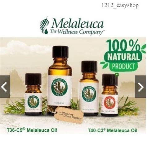 Melaleuca Oil茶树精油READY STOCK Melaleuca Tea Tree Oil 100