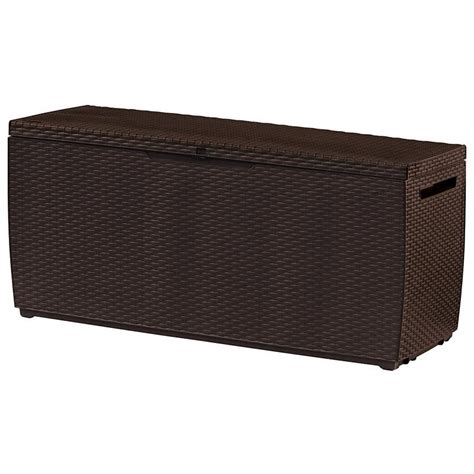 Ящик (сундук) скамья для хранения Capri Rattan Storage Box коричневый ...